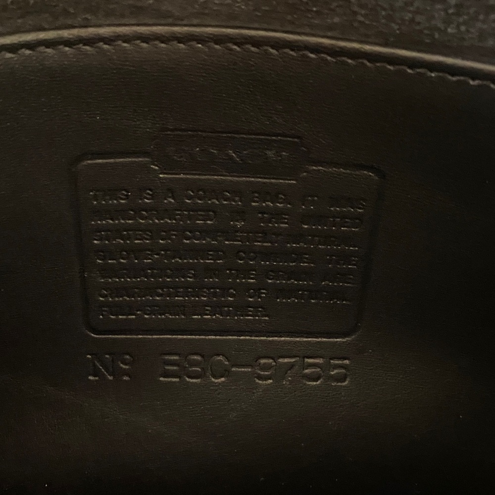 Coach Black Penny Crossbody Bag Vintage - Picture 2 of 9